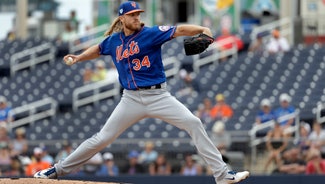 Next Story Image: Verlander, Syndergaard sharp in early, brief pitchers' duel